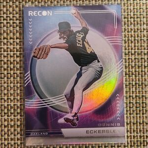Panini Chronicles Dennis Eckersley Card - Green and Gold